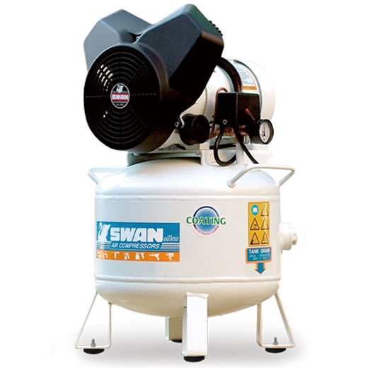 Swan OilLess Air Compressor 2hp 8Bar 138L/min 30L 45kg PV202-30